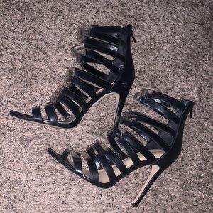 Black Aldo heels